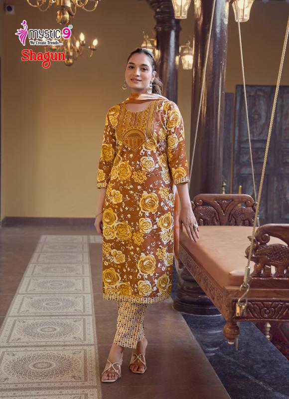 Mystic9 shagun vol 29 brand kurtis wholesale